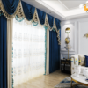 ستائر لارية المخملية الفاخرة، الستائر الشفافة الأنيقة، وكورنيش الستائر العصري - Image 6
